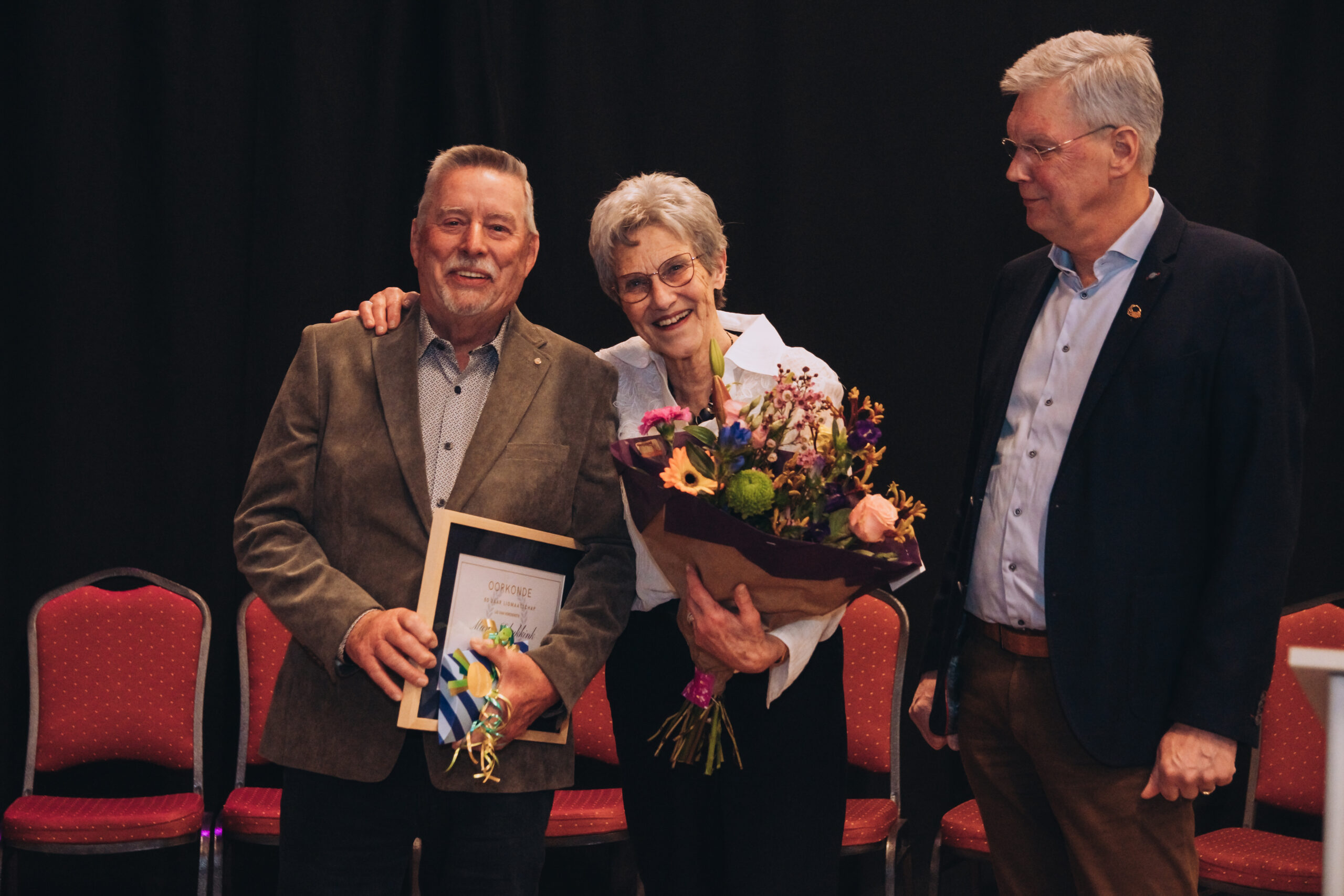 Marty Schukkink 50 jaar lid